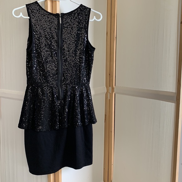 Kensie party dress with sequin, Black, Size S - Picture 7 of 12